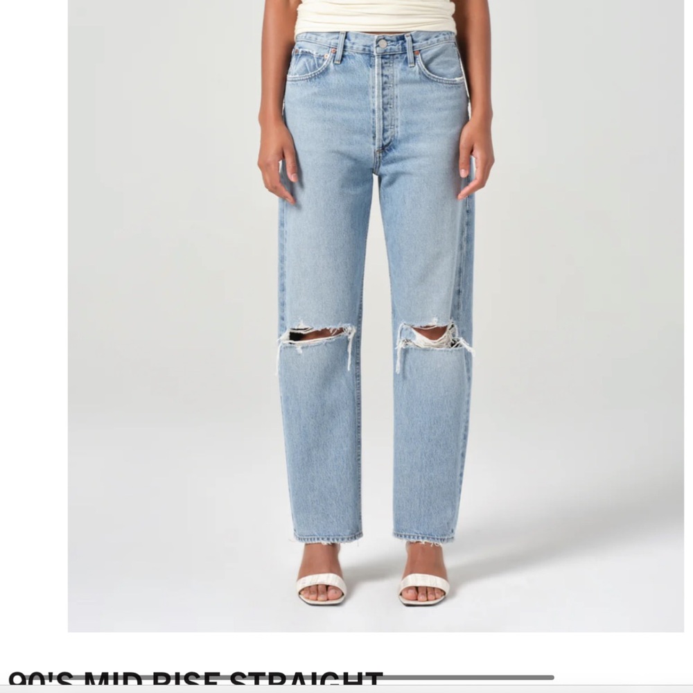 AGOLDE
90s mid rise straight